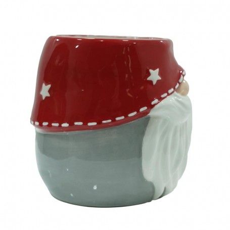 Tazze Natalizie Rossa e Verde in Ceramica Set 2 Pz