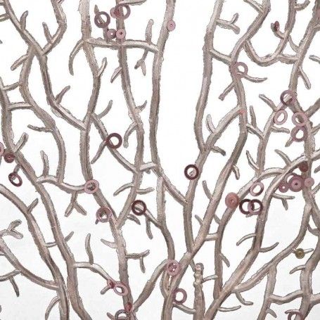 Ramo Natalizio Metallizzato L.52 cm 3 Colori