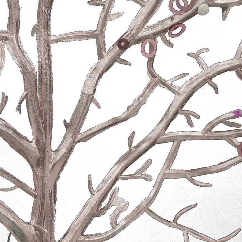 Ramo Natalizio Metallizzato L.52 cm 3 Colori