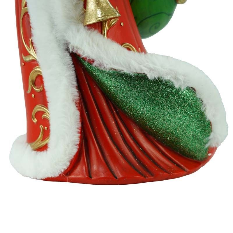 Babbo Natale con Albero e Doni in Resina H.52,5 cm