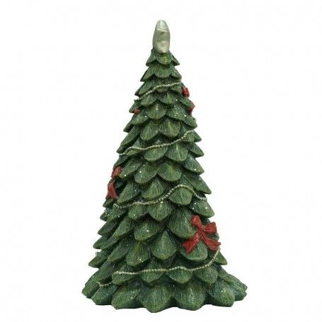 Alberello con Scena Natalizia Interna e Luci Led H.24,5 cm