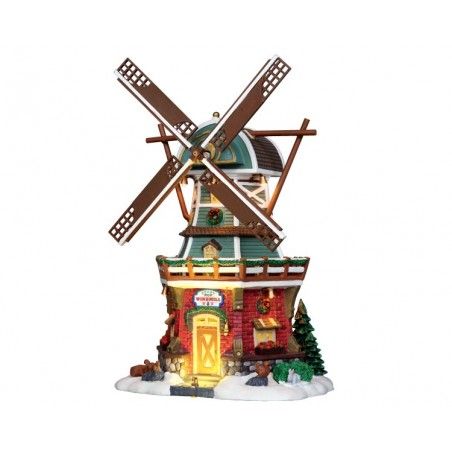 Stony Brook Windmill con Alimentatore - Lemax 25384