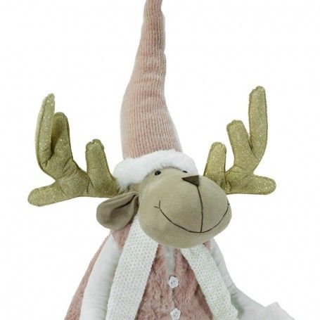 Renna Natalizia Seduta Maschio o Femmina H.92 cm