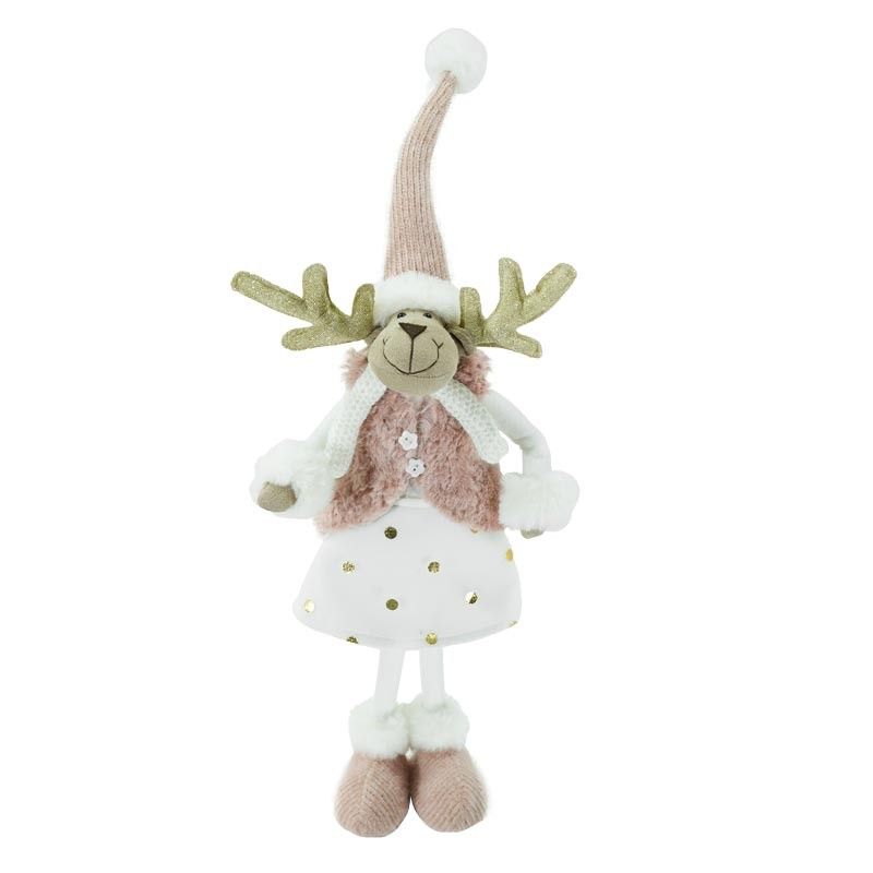 Renna Natalizia in Piedi Maschio o Femmina H.53 cm