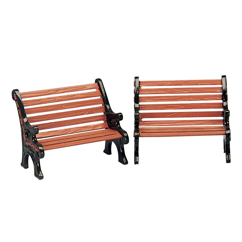 Park Bench Set Of 2 - Lemax 34895