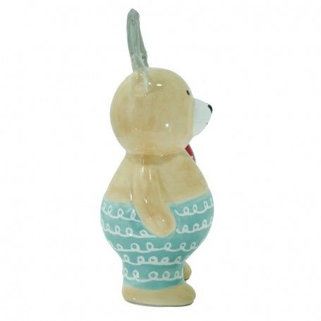 Orso in Ceramica con Corna H.17 cm