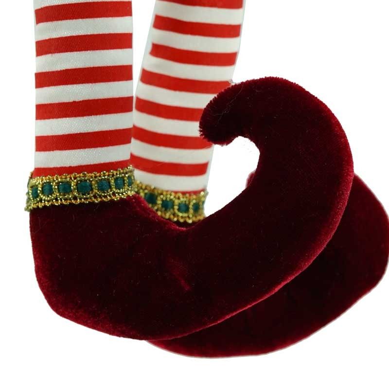 Elfo Natalizio Seduto H.50 cm