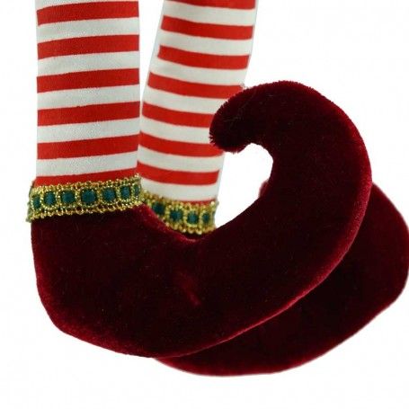 Elfo Natalizio Seduto H.50 cm