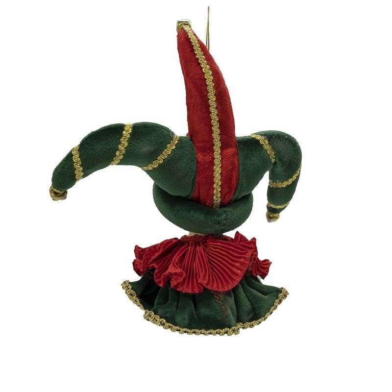 Jolly da Appendere Rosso e Verde H.13 cm