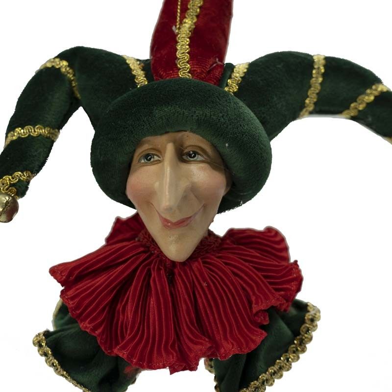 Jolly da Appendere Rosso e Verde H.13 cm