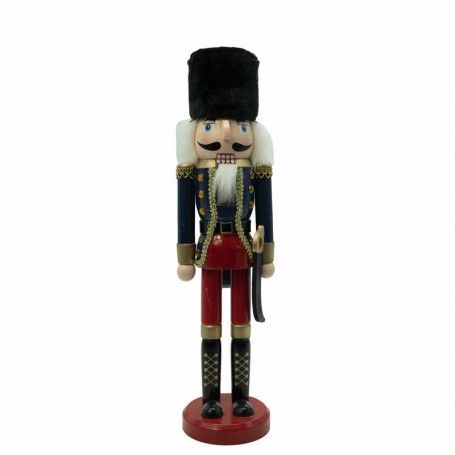 Schiaccianoci di Natale in Uniforme con Spada H.38 cm
