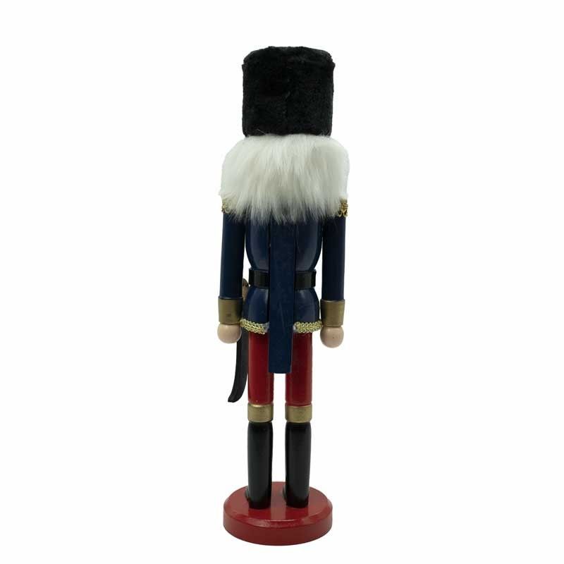 Schiaccianoci di Natale in Uniforme con Spada H.38 cm