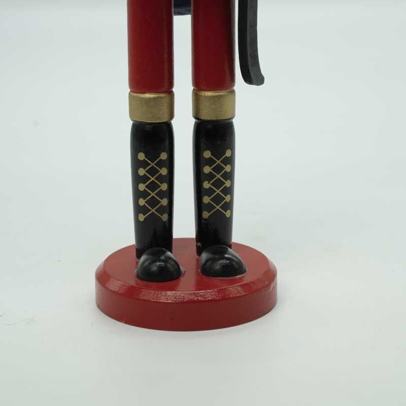 Schiaccianoci di Natale in Uniforme con Spada H.38 cm