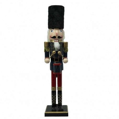 Schiaccianoci Natalizio in Uniforme con Tamburo H.60 cm