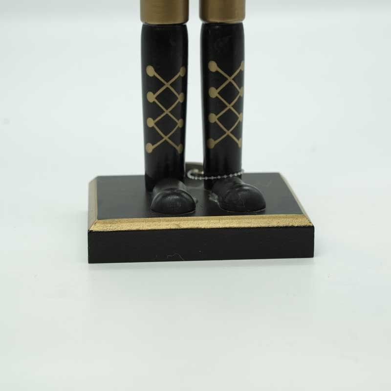 Schiaccianoci Natalizio in Uniforme con Tamburo H.60 cm