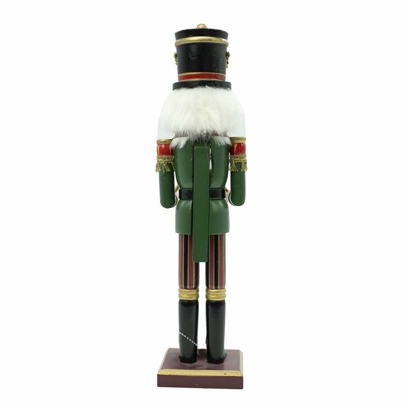 Schiaccianoci Natalizio in Uniforme con Tamburo H.38 cm