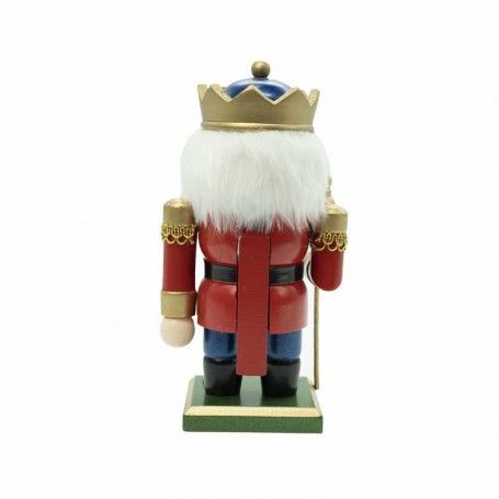 Schiaccianoci di Natale in Uniforme con Corona H.23 cm