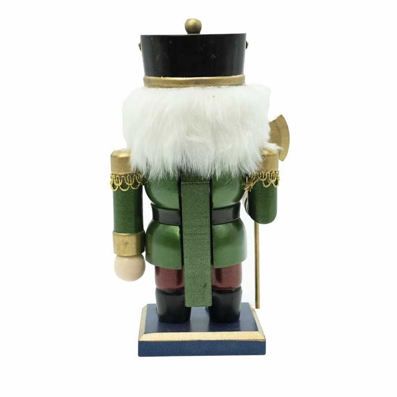 Schiaccianoci di Natale in Uniforme con Ascia H.23 cm