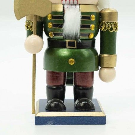 Schiaccianoci di Natale in Uniforme con Ascia H.23 cm