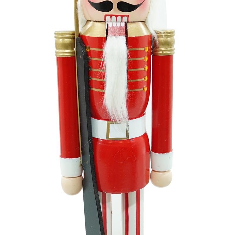 Schiaccianoci di Natale in Uniforme con Fucile H.120 cm