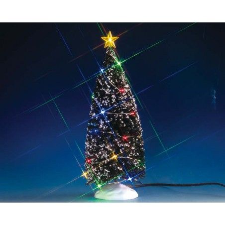 Evergreen Tree with 24 Multi Light B/O - Lemax 74263