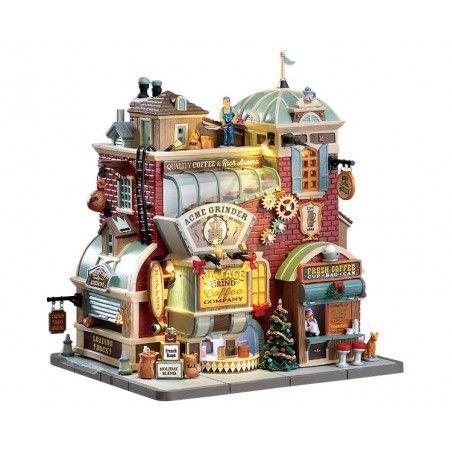 Vintage Grind Coffee Company con Alimentatore 4.5V - Lemax 75187