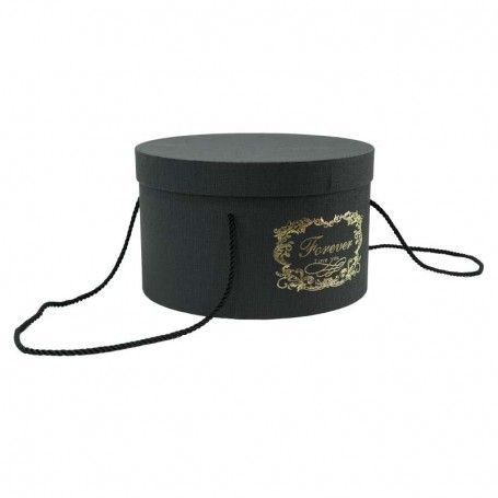 Flower Box Scatola per Fiori Nera Set da 3