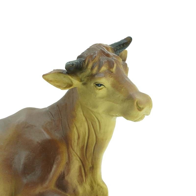 Natività in Poliresina e Tessuto 8 Pz. H.33 cm