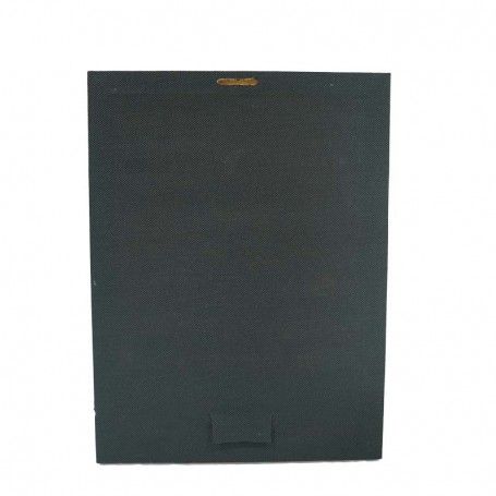 Quadro Natalizio Luminoso con 1 Luce Led e 40 Fibre Ottiche