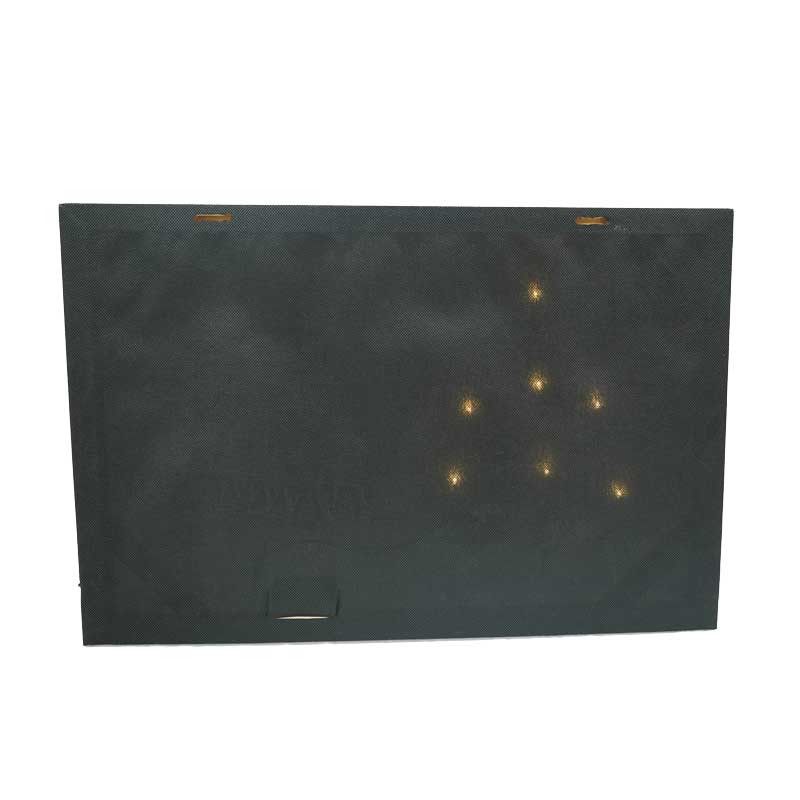 Quadro Luminoso Paesaggio Innevato con 7 Luci Led