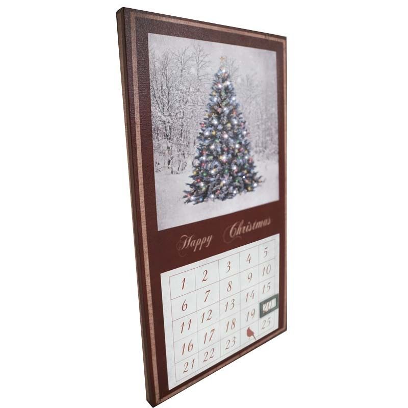 Calendario dell' Avvento Luminoso con 5 Luci Led
