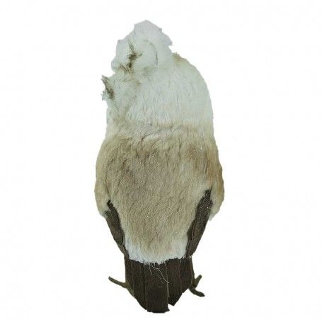 Gufo Natalizio Grigio H.30 cm