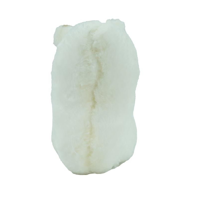 Scoiattolo Natalizio Bianco con Pigna H.18 cm