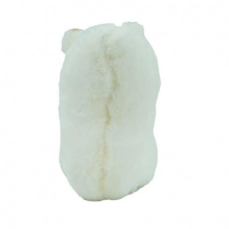 Scoiattolo Natalizio Bianco con Pigna H.18 cm