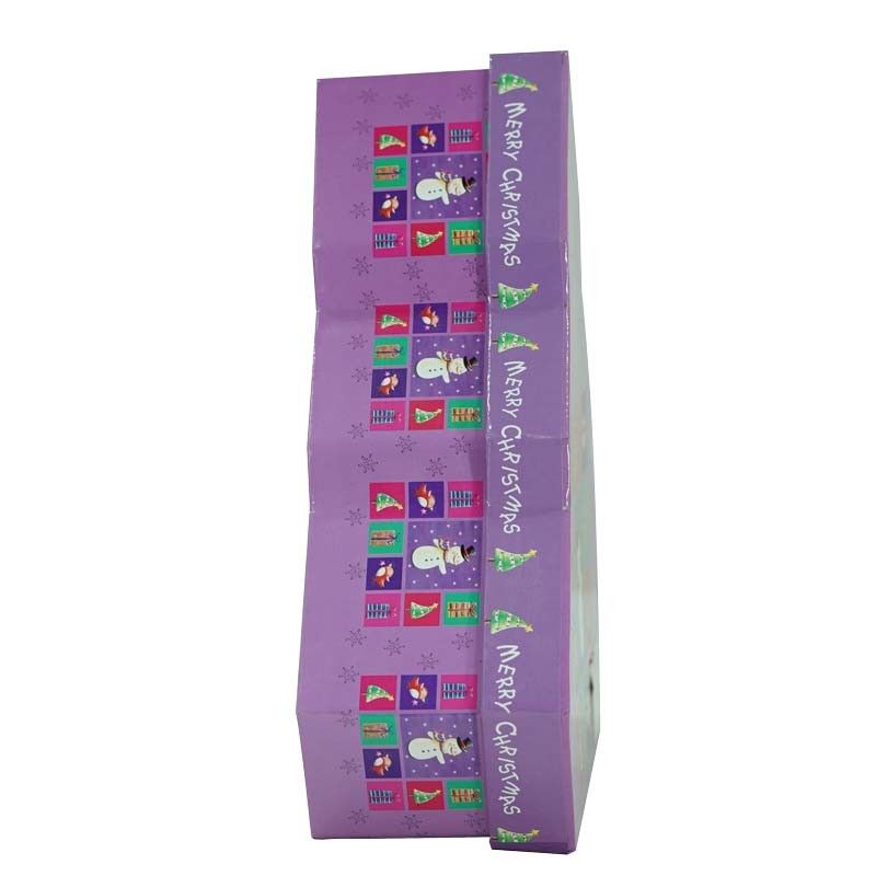 Scatola con Palle Natalizie Viola D.7,5 cm