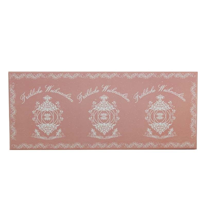 Scatola con Palle Natalizie Rosa D.5 cm