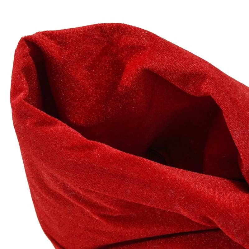 Fiocco Natalizio in Velluto Rosso 4 Misure
