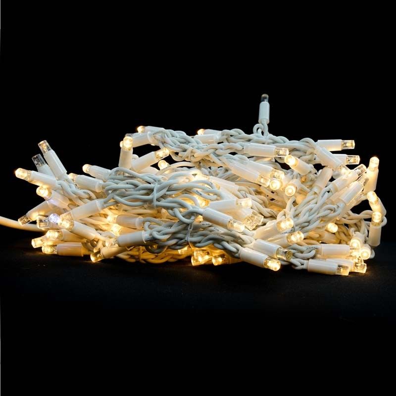 Tenda con 152 Luci Led Bianco Caldo