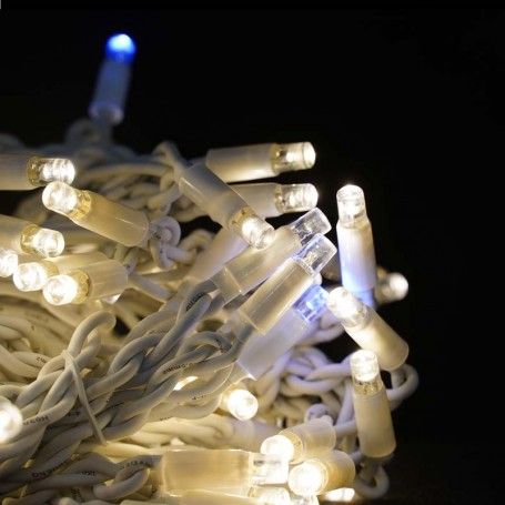 Tenda con 152 Luci Led Bianco Caldo