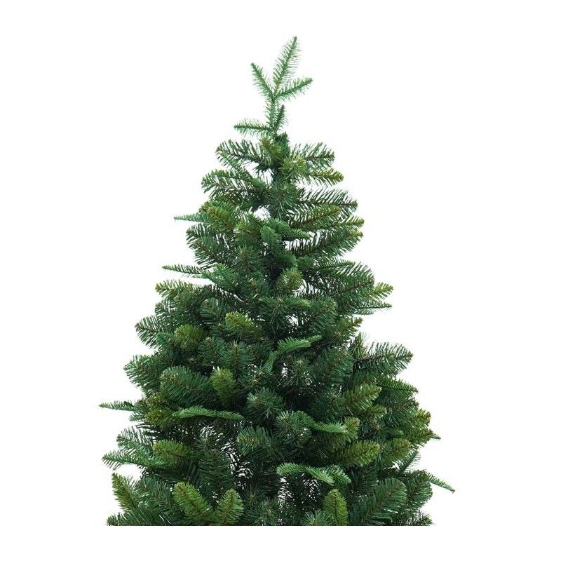 Albero di Natale a Parete Verde H.210 cm in Pe+Pvc con Apertura ad Ombrello - Marte