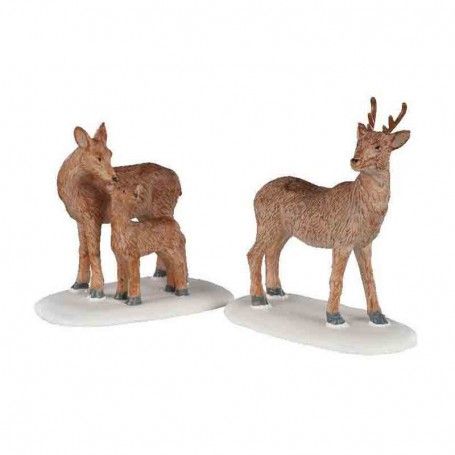 Deer Family Set of 2 - Cod. 02929 Lemax