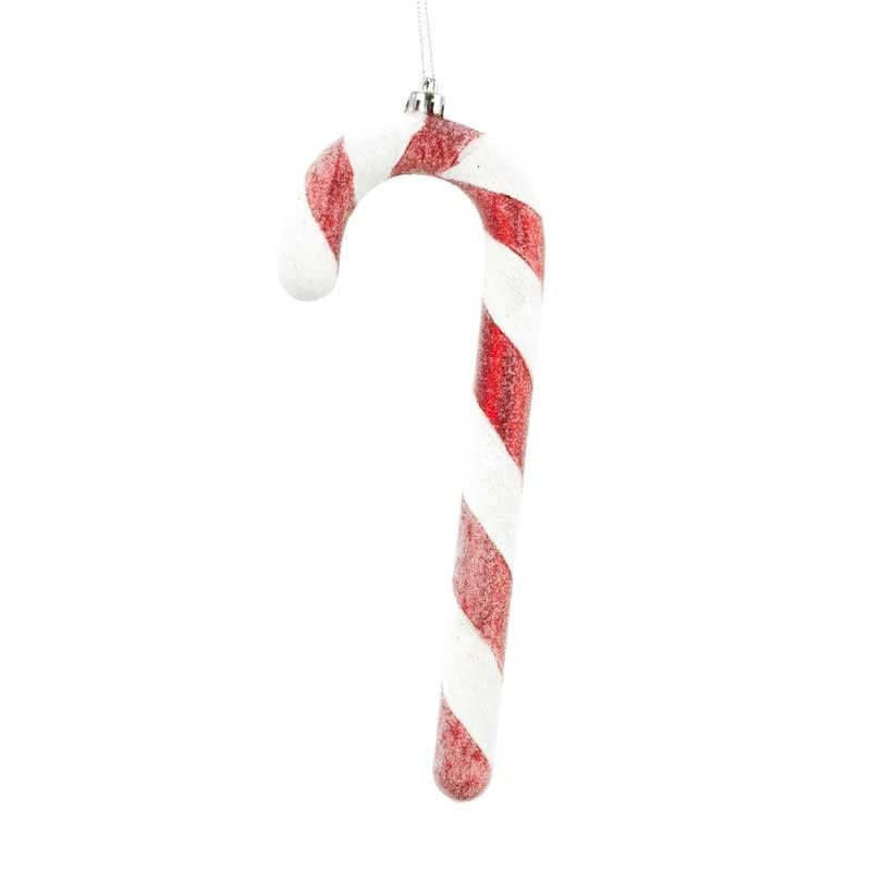 Bastoncini Natalizi Bianchi e Rossi H.25 cm Conf. da 4 Pz