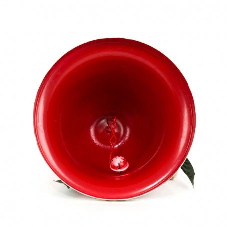 Campana Natalizia in Latta Rossa H.28 cm