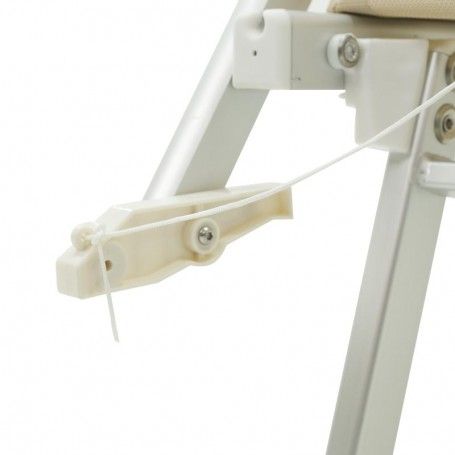 Lettino Prendisole da Giardino in Alluminio Taupe | Simba