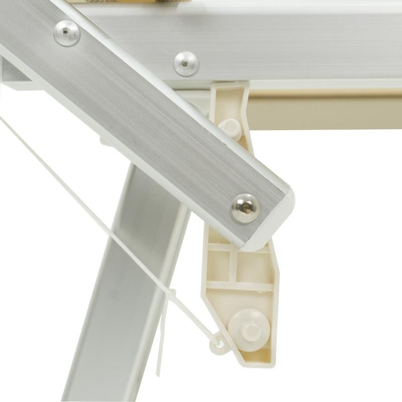 Lettino Prendisole da Giardino in Alluminio Taupe | Simba