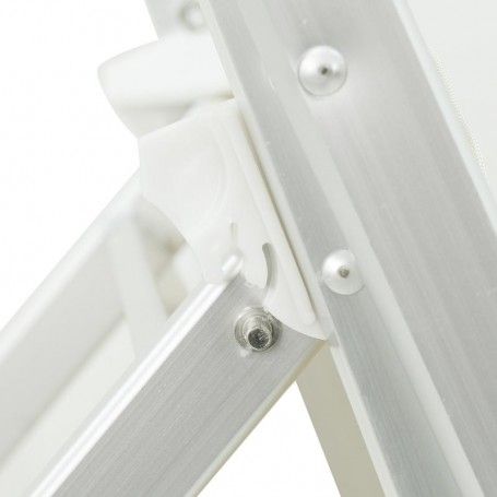 Lettino Prendisole da Giardino in Alluminio Taupe | Simba