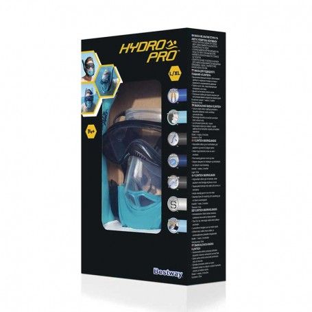 Maschera per Snorkeling con Boccaglio Integrato L/XL - Bestway