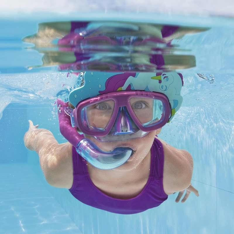 Set Maschera e Boccaglio con Animaletti - Bestway