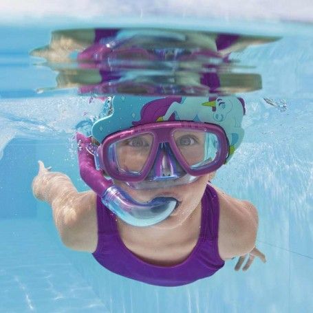 Set Maschera e Boccaglio con Animaletti - Bestway