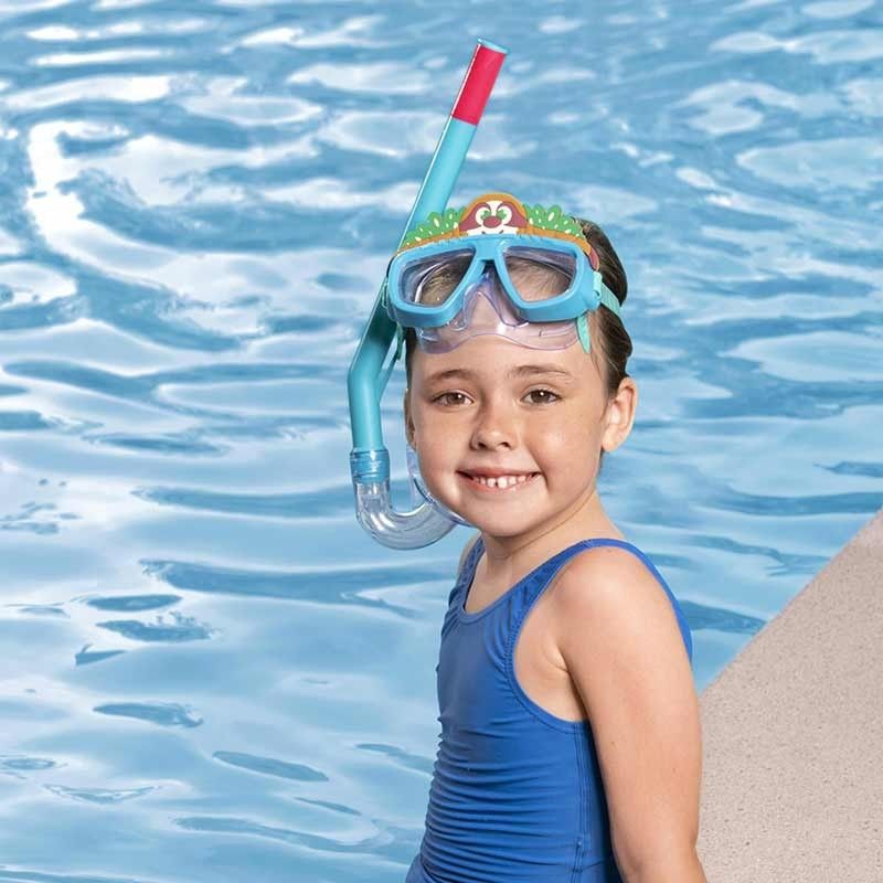 Set Maschera e Boccaglio con Animaletti - Bestway